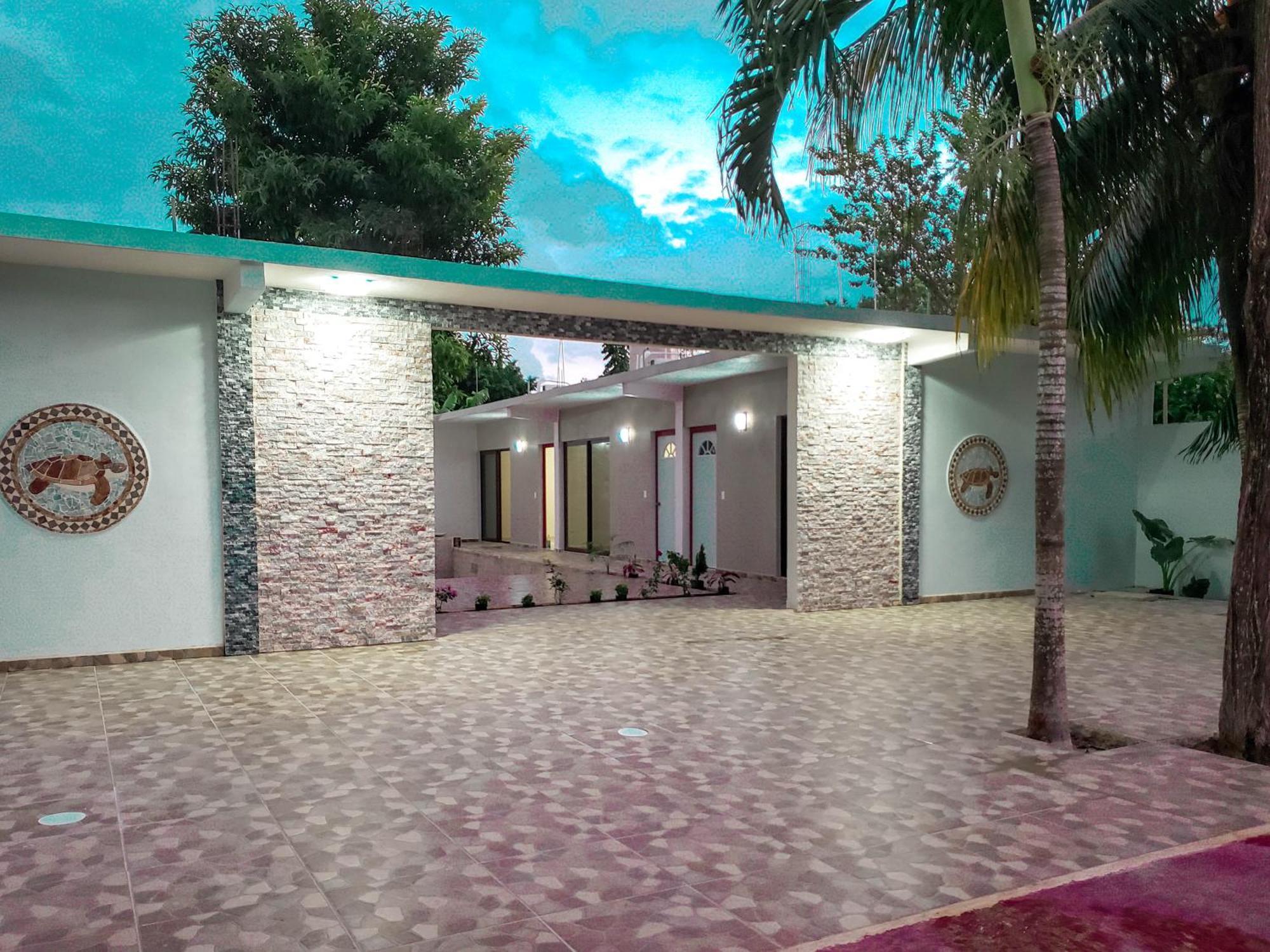 Hotel Blue Turtle Bacalar Exterior foto